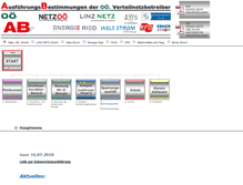 Tablet Screenshot of ooe-ausfuehrungsbestimmungen.at